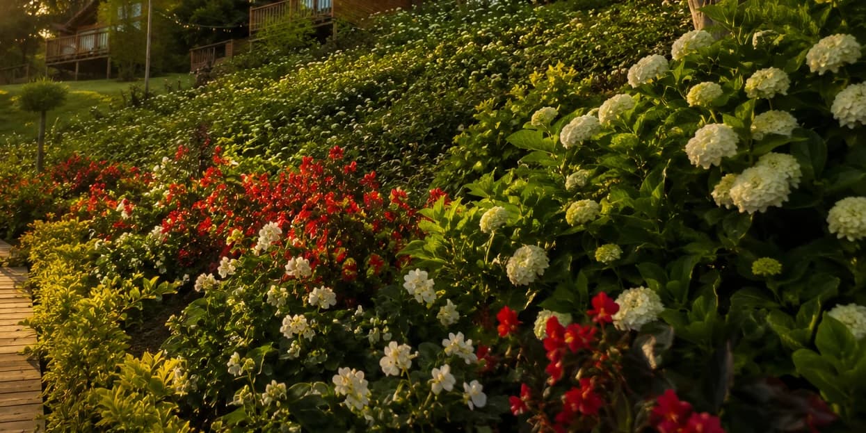 Los jardines